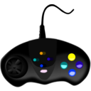 download Gamepad clipart image with 180 hue color