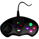download Gamepad clipart image with 270 hue color