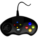 download Gamepad clipart image with 0 hue color