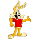 download Coelho Rabbit clipart image with 0 hue color