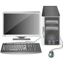 download Computer Station clipart image with 315 hue color