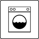 download Hotel Icon Has Laundry clipart image with 135 hue color