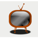 download Tv Cartoon clipart image with 0 hue color
