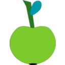 download Apple5 clipart image with 90 hue color