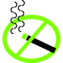 download No Smoking clipart image with 90 hue color