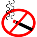 download No Smoking clipart image with 0 hue color