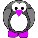 download Pinguin Zippo Project clipart image with 270 hue color