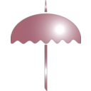 download Umbrella Icon clipart image with 45 hue color