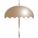 download Umbrella Icon clipart image with 90 hue color