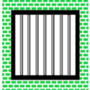 download Jail Bars clipart image with 135 hue color