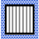 download Jail Bars clipart image with 225 hue color