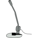 download Microphone clipart image with 0 hue color