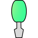 download Screwdriver clipart image with 270 hue color