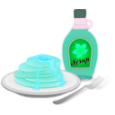 download Pancakes clipart image with 135 hue color