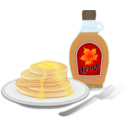 download Pancakes clipart image with 0 hue color