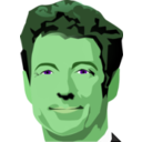 download Rand Paul clipart image with 90 hue color