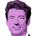 download Rand Paul clipart image with 270 hue color