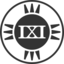 Fictional Brand Logo Ixi Variant C