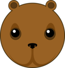 Cute Bear Head