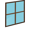 download Window clipart image with 0 hue color