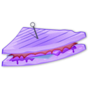 download Sandwich clipart image with 225 hue color