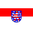 download Flag Of Thuringia clipart image with 0 hue color