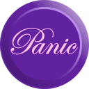 download Elegant Panic Button clipart image with 270 hue color