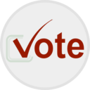 download Vote Icon clipart image with 270 hue color