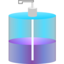download Pump Soap Dispenser clipart image with 0 hue color