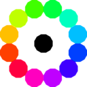download Colorful Dodecagons clipart image with 135 hue color