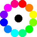 download Colorful Dodecagons clipart image with 0 hue color