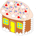 download Sweet House clipart image with 0 hue color