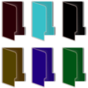 download Folder Icon Color clipart image with 135 hue color