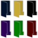 download Folder Icon Color clipart image with 0 hue color