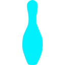 download Bowling Pin Yellow clipart image with 135 hue color