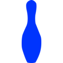 download Bowling Pin Yellow clipart image with 180 hue color