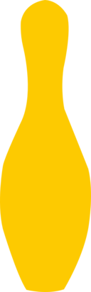 Bowling Pin Yellow