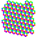 download Hexagon Colorful clipart image with 270 hue color