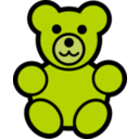 download Teddy Bear Icon clipart image with 45 hue color