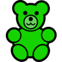 download Teddy Bear Icon clipart image with 90 hue color