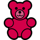 download Teddy Bear Icon clipart image with 315 hue color