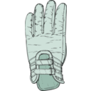 download Golf Glove clipart image with 90 hue color