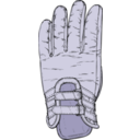 download Golf Glove clipart image with 180 hue color
