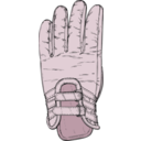 download Golf Glove clipart image with 270 hue color