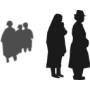 download Persons At Burial clipart image with 0 hue color