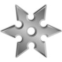 download Shuriken clipart image with 135 hue color