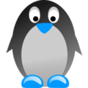 download Pinguino Penguin clipart image with 180 hue color