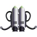 download Individual Jet Pack clipart image with 45 hue color
