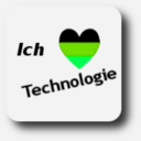 download Ich Liebe Technologie clipart image with 90 hue color