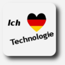 download Ich Liebe Technologie clipart image with 0 hue color